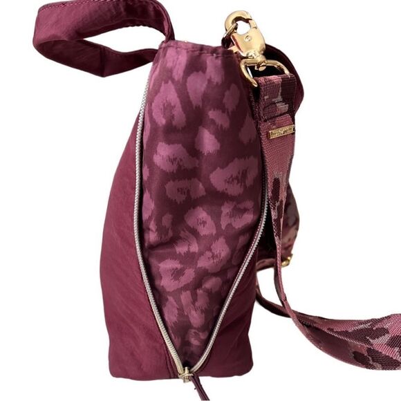 Stella & Dot Zip It Oxblood You Do You Detachable Strap Purse Crossbody - Picture 5 of 15